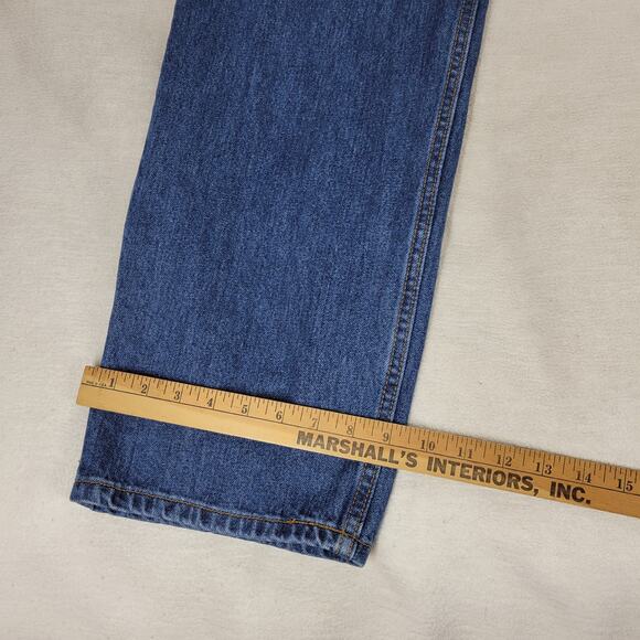 Vintage Levis 550 Jeans Mens Sz 40x32 Blue Medium Wash Denim Gorpcore Y2k Jean - Picture 7 of 16